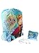 Frozen Girls Backpack Headphones and Coin Purse Gift Set (Blue)