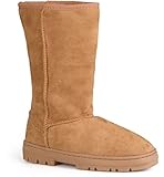 Brinley Co. Lug Sole Microsuede Boot