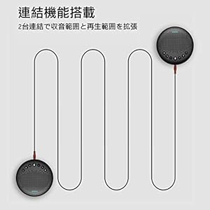 eMeetのストアを表示 Emeet Luna スピーカーフォン 会議用マイク 