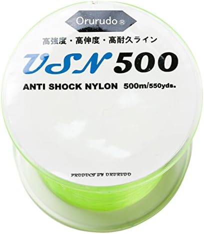 Amazon オルルド釣具 ナイロンライン Usn500 アンチショックナイロン採用 Ultra Soft Nylon ウルトラソフトナイロン 高伸度 高強度 高耐久釣糸 Qb オルルド釣具 ライン