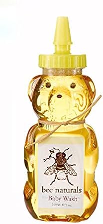 All Natural Baby Wash - Essential Oils, Honey, Aloe Vera and Other Natural Ingredients in a Wonderful Baby Washing Formulation - Your Baby Will Love The Teddy Bear Bottle - 8 Fl Oz (2 Bottles)