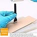 Citian 4pcs Alloy Stainless Steel Leather Craft Diamond Chisel Hole Punch Set for DIY Leather Crafting Precision 4mm & 1/2/4/6 Prong