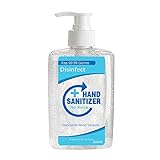 300ML Rinse-Free Antibacterial Hygienic Gel, Non-Rinse Hand Sanitizer Gel,Hand Sanitizer Long-Lasting Speed,Hand Cleanser Gel Effective 99.99%, Light Moisturizing,for Home Office School