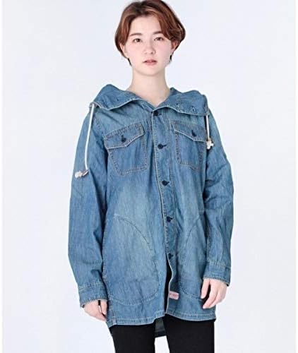 Amazon オーディション Audition フード付きアーミーシャツワンピース 810ヴィンテージ加工 濃色 M コート ジャケット 通販