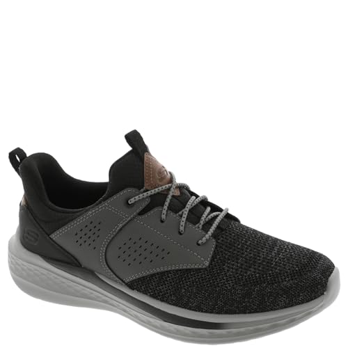 Slade - Breyer Knitted Bungee Sneaker,Black/Grey,11.5 Medium