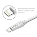 Kinps Apple MFi Certified Lightning to USB Cable 1ft/0.3m iPhone Charger Cord Super Long for iPhone 7 / 7 Plus / 6S / 6S Plus / 6 / 6 Plus / SE / 5S / 5, iPad Pro / Air / Mini (White, 3 Pack)