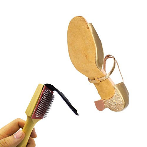 image for Grosun Men Women Wooden Brush Shoe Brush Shoes Wire Brush Suede Brush 
