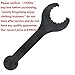 JTDEAL Bicycle Wrench Bottom Bracket Spanner Carbon Steel Install Removal Spanner Wrench Black Bicycle Axle Wrench Tool for Shimano Hollowtech 2（22CM Length）
