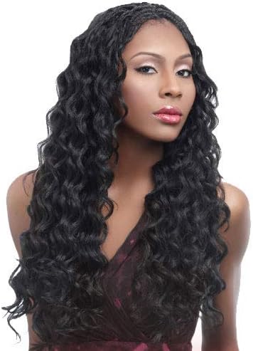 Harlem125 Synthetic Hair Braids Kima Braid Ocean Wave 20 (4-Pack, 1) by Harlem 125