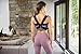 Berlin & Daughter Posture Corrector - Fully Adjustable Breathable Clavicle Chest Back Support Brace for Improves Posture & Provide Lumbar Support Back Pain Relief - Perfect for Men & Women - Large