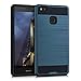kwmobile Hybrid case Design Brushed for Huawei P9 Lite in dark blue black