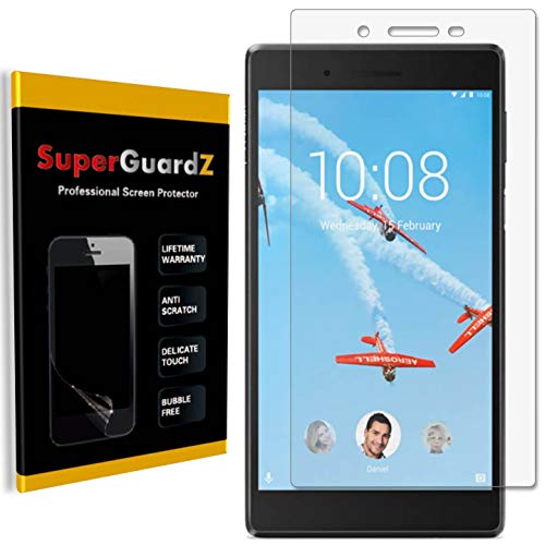 [3-Pack] for Lenovo Tab 7 / Lenovo Tab 7 Essential Screen Protector - SuperGuardZ, Ultra Clear, Anti-Scratch, Anti-Bubble [Lifetime Replacement]