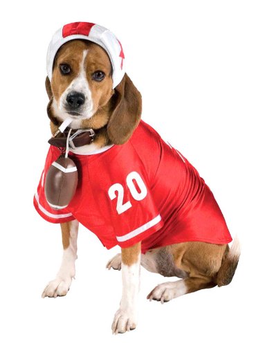 Rubie's Football Star Pet Costume, Large
