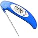 GET Waterproof Meat Thermometer Digital Super Fast Instant Read Thermometer BBQ Thermometer with Calibration and Backlit Function Cooking Thermometer for Food, Candy,