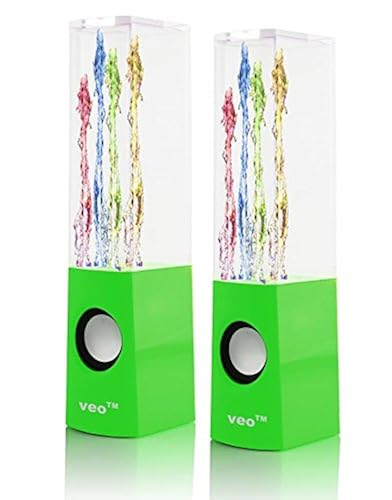 VEO USB Dancing Water Speakers Desktop Speakers for PC, Mac