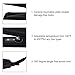 PARWIN PRO BEAUTY Professional Hair Styling Set -Foldable 1875W Ion Hair Dryer and Tourmaline Hair Straightener Thermostat Flat Iron Set (Pink)