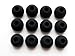 12pcs: Large (L) Black Replacement Eartips Earbuds for Monster Beats Dr. Dre Tour, Powerbeats, urBeats 2.0, HeartBeats 2.0 (Lady Gaga), DiddyBeats and Turbine Pro, Gratitude, DNA, Diesel VEKTR, iSport Victory, iSport Immersion, Inspiration, ClarityMobile, NCredible N-Ergy In-Ear Stereo Earphones