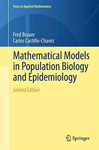 Amazon.com: Mathematical Models in Epidemiology (Texts in Applied