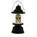 Adorox LED Skull Lantern Flashing Music Sounds Light up Scary Skeleton Candle Horror Party Prop Decoration Lamp