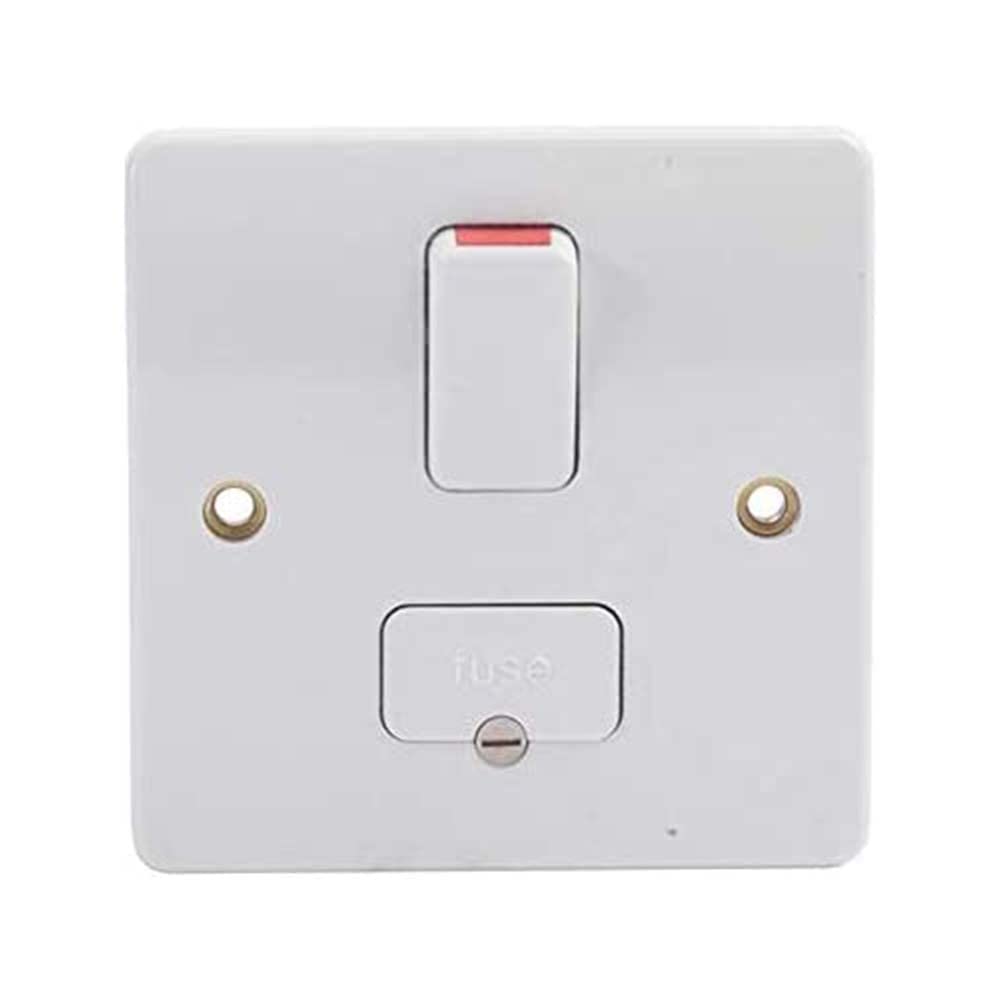 Mk K1040WHI 13A Double Pole Switched Connection Unit