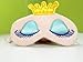 Helen Ou @ Super Sweet Cute Princess Style Kawaii Crown Style and Long Cilia Eye mask Eyes Cover for Sleep Rest or Taking a nap Necessity Pink