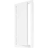 ECOPRO VENT 8" x 16" White Plastic Access Panel. Service Shaft Door Panel. Plumbing, Electricity, Heating, Alarm Wall Access 