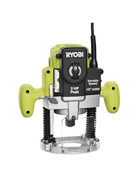 Ryobi zrre180pl1g 10 Amp 2 pico HP Plunge Router (Refurbished Certificado)
