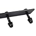 Penson & Co Sliding Barn Door Hardware Antique Style Roller - Black (2 Pack)