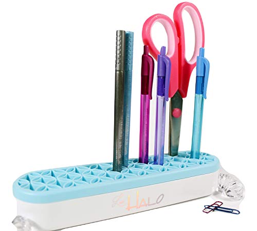 BEST SEWING TOOL HOLDER - Art supplies, craft or sewing tools, makeup brush organizer, makeup brush dryer, bathroom organizer, office stationary, or paint brush holder. Easy to clean