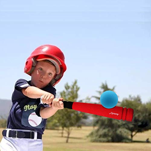 image for Aoneky Min Foam Bat with Multi Balls for Toddler - Indoor Soft Super S