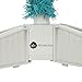 Homegear 6FT Artificial Turquoise Christmas Tree Xmas Decoration