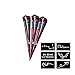 India Painting Tattoo Paste Cone,3 Tube Brown Paste Cone Indian Body Art Painting Drawing with free Stencil