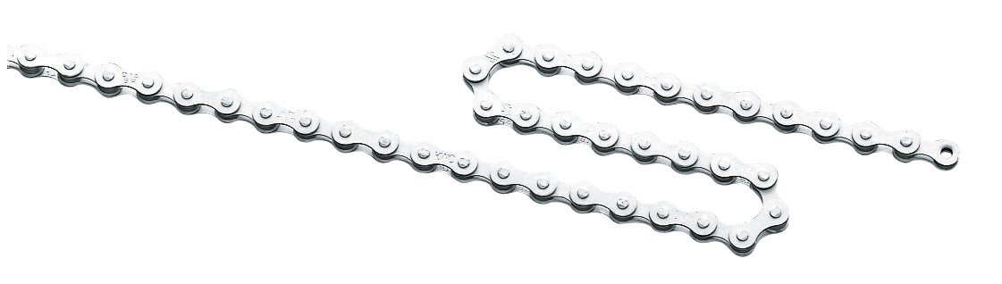 SHIMANO Nexus NX11 14L Chain - Silver, 1/8 inch