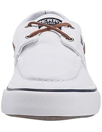 Sperry Bahama II Baja - Zapatillas para hombre, Blanco, 11