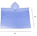 5 Pack Kids Emergency Rain Poncho Children Emergency Raincoat with Hood (White)