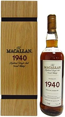 Macallan Fine Rare 1940 37 Year Old Whisky Amazon Co Uk Beer Wine Spirits