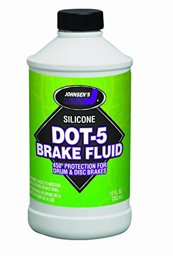 Johnsen's 7012-6 Silicone DOT-5 Brake Fluid - 12 oz. - 6 Pack