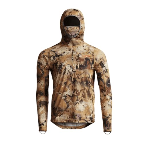 SITKA Men's Core Lightweight Hoodie - Pullover Sweatshirt for Hunting, Optifade Marsh, X-Large at Amazon