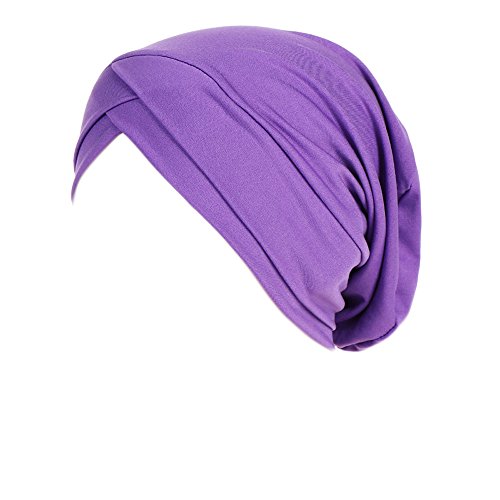 image for Emimarol Womens Head Scarf, India Muslim Scarf Hat Lightweight Stretch