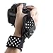 USA GEAR DualGRIP Professional Grip Camera Hand Strap with Neoprene Design and Metal Plate - Compatible with Canon, Fujifilm, Nikon, Sony, and More DSLR, Mirrorless, Point & Shoot Cameras (Polka Dot)
