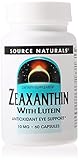Source Naturals Zeaxanthin with Lutein 10mg, Antioxidant Eye Support, 60 Capsules