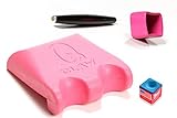 Q Claw Pink 2 Pool Cue Holder with Pocket Chalker
