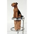 Conversation Concepts Airedale Dog Wine Bottle Stopper Dtb38