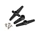 Keywish 5Pcs MG90S Mini Metal Geared Micro Servo Motor 9G for RC Helicopter Plane Boat Car Trex450