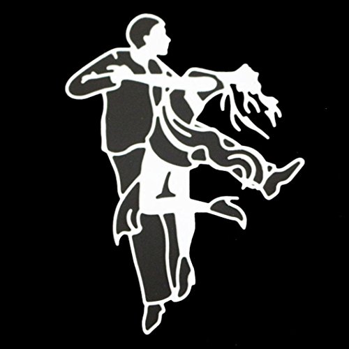 Vanvler Die Cuts for Card Making Scrapbooking Diy Metal Stencils Album Craft (C dance) - Thumbnail 4
