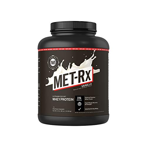 (5lbs) Vanilla Whey Protein Powder, Meal Replacement Shake, Gluten Free MetRx eBay