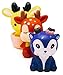 Super Slow Rising Squishies Pack. Squishy Jumbo Deer Set of 3. Large Soft Scented Cute Kawaii, Colorful Animal Stress Relief Toy for Kids and Adults. Amazing Squeeze Toys