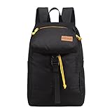 NUWA Unisex Casual Rucksacks Backpack Travel Sport Hiking Laptop Bag Laptop 13 Inch Notebook Computer Bags Black