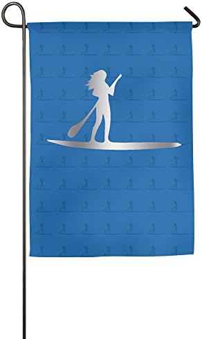 Stand Up Paddleboard W Chic Platinum Style Garden Flag