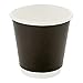 Restaurantware 8 Ounce Disposable Cups, Pack of 500 Insulated Hot Cups – Lids Sold Separately, Designed with a Double Wall and Black Paper, Ideal for Serving Coffee, Hot Chocolate, Tea, and More